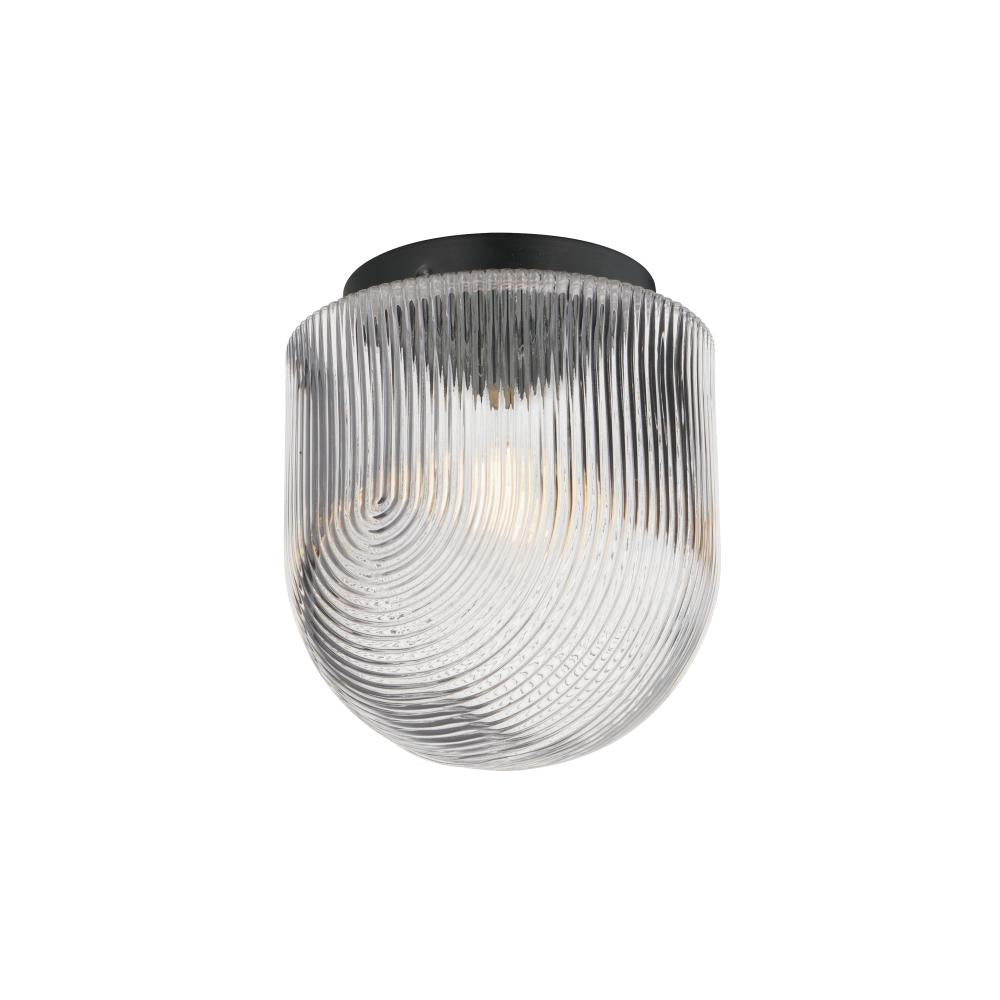 Maxim Lighting 15120CRBK Dune 9 Inch Flush Mount Light – Black