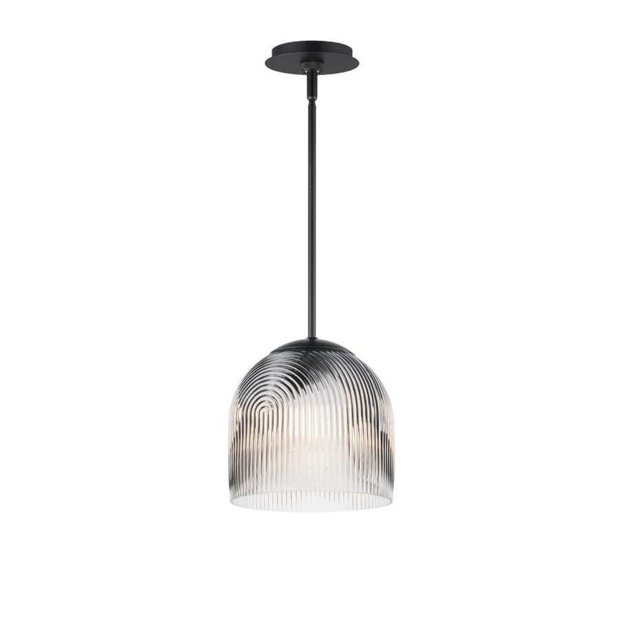 Maxim Lighting 15121CRBK Dune 9 Inch Semi Flush Mount Light – Black