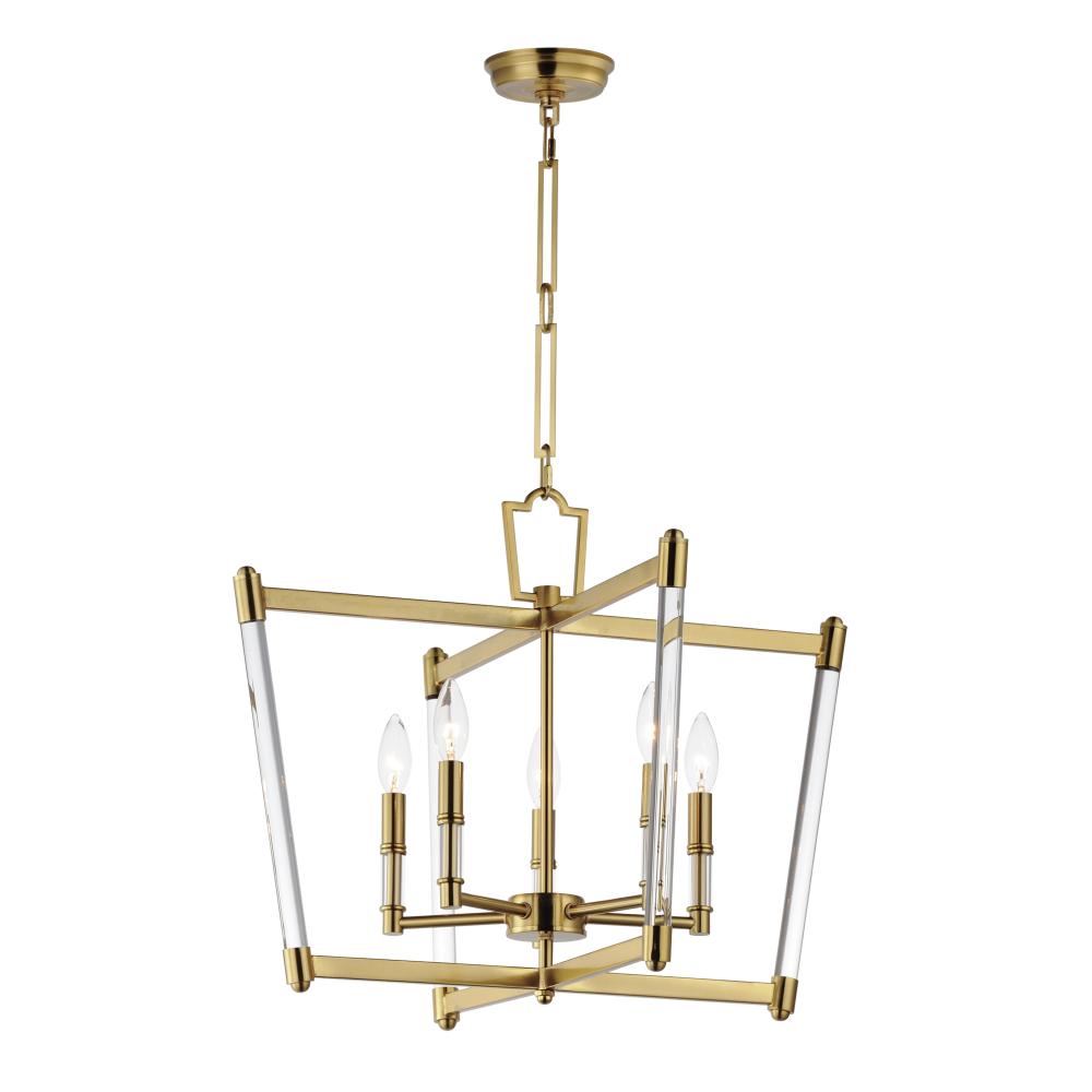 Maxim Lighting 16103CLHR Lucent 23.25 Inch Chandelier – Heritage