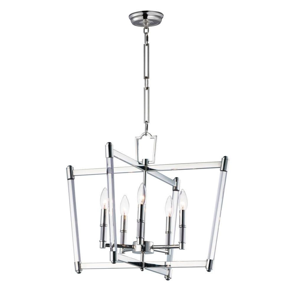 Maxim Lighting 16103CLPN Lucent 23.25 Inch Chandelier – Polished Nickel