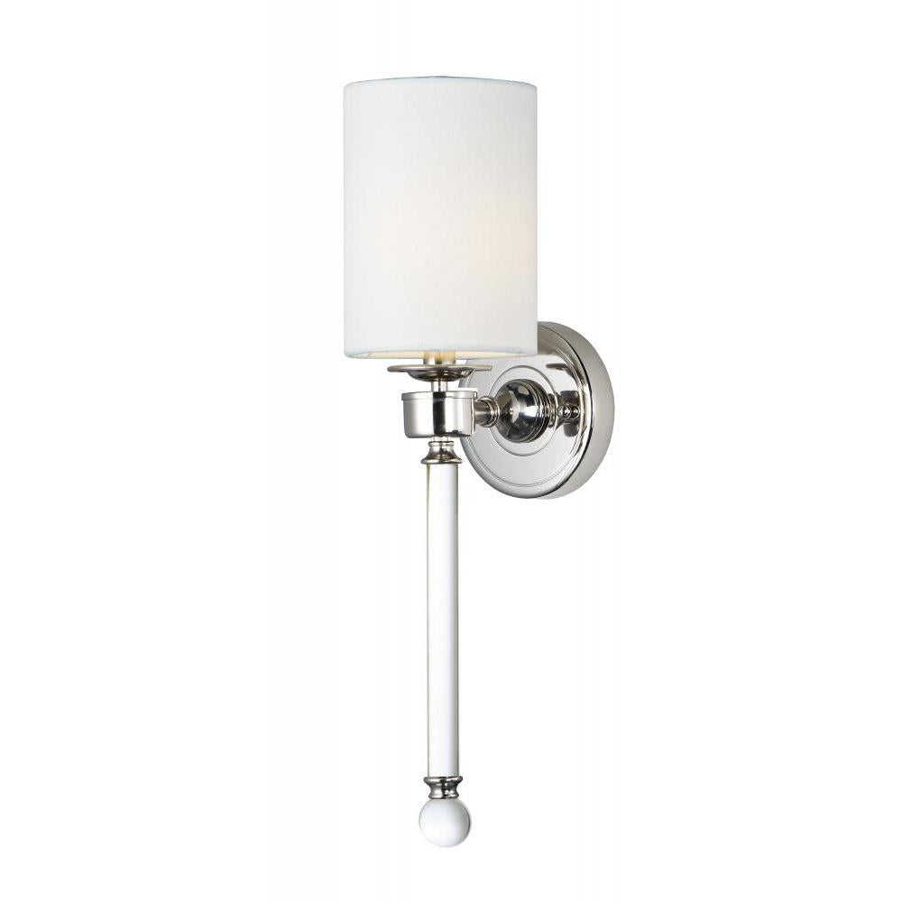 Maxim Lighting 16109WTCLPN Lucent 5 Wall Sconce - Polished Nickel