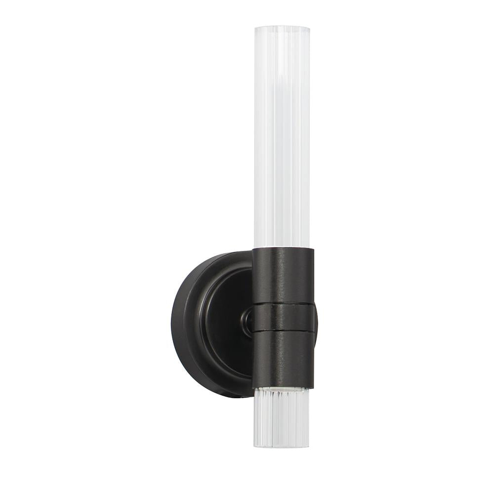 Maxim Lighting 16161CRBK Ovation 4.25 Wall Sconce - Black