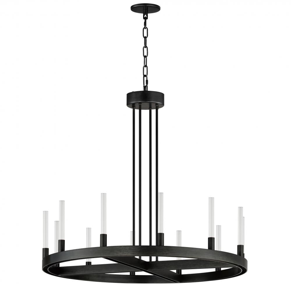 Maxim Lighting 16164CRBK Ovation 31.5 Inch Chandelier – Black