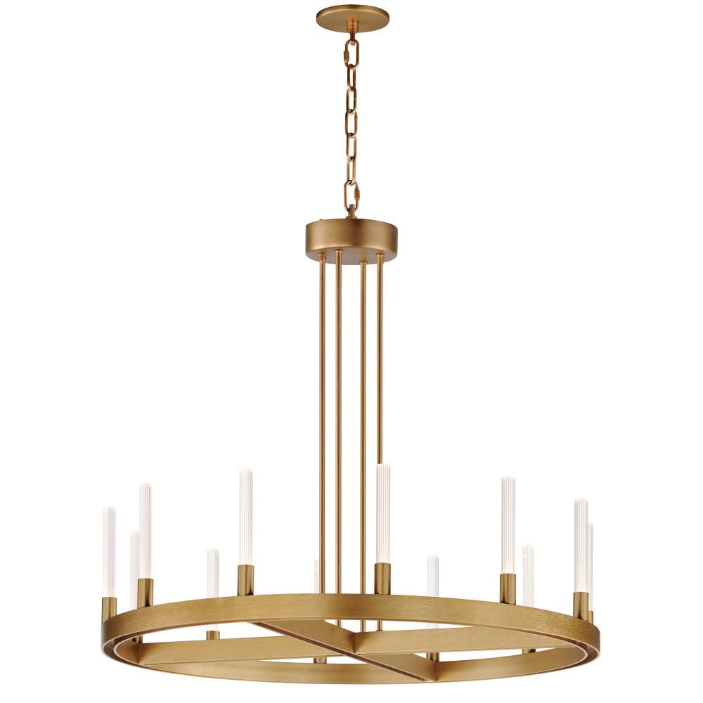 Maxim Lighting 16164CRGLD Ovation 31.5 Inch Chandelier – Gold
