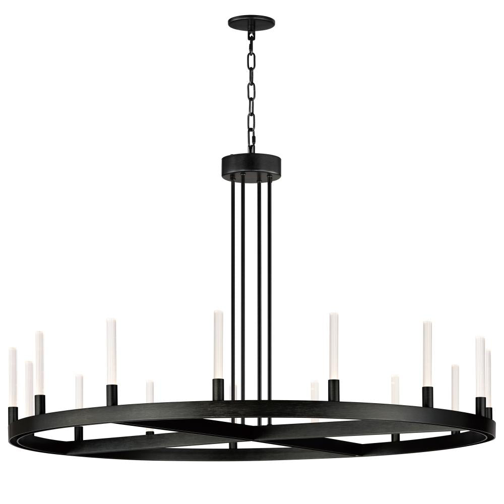 Maxim Lighting 16168CRBK Ovation 47 Inch Chandelier – Black