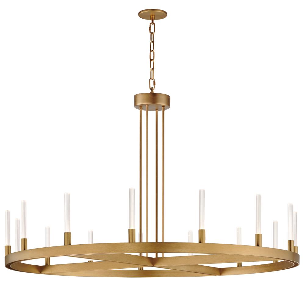 Maxim Lighting 16168CRGLD Ovation 47 Inch Chandelier – Gold