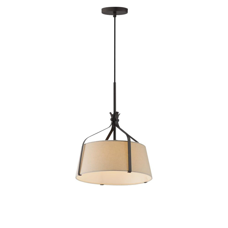 Maxim Lighting 16181OMDBZ Bandera 14.5 Inch Semi Flush Mount Light – Dark Bronze