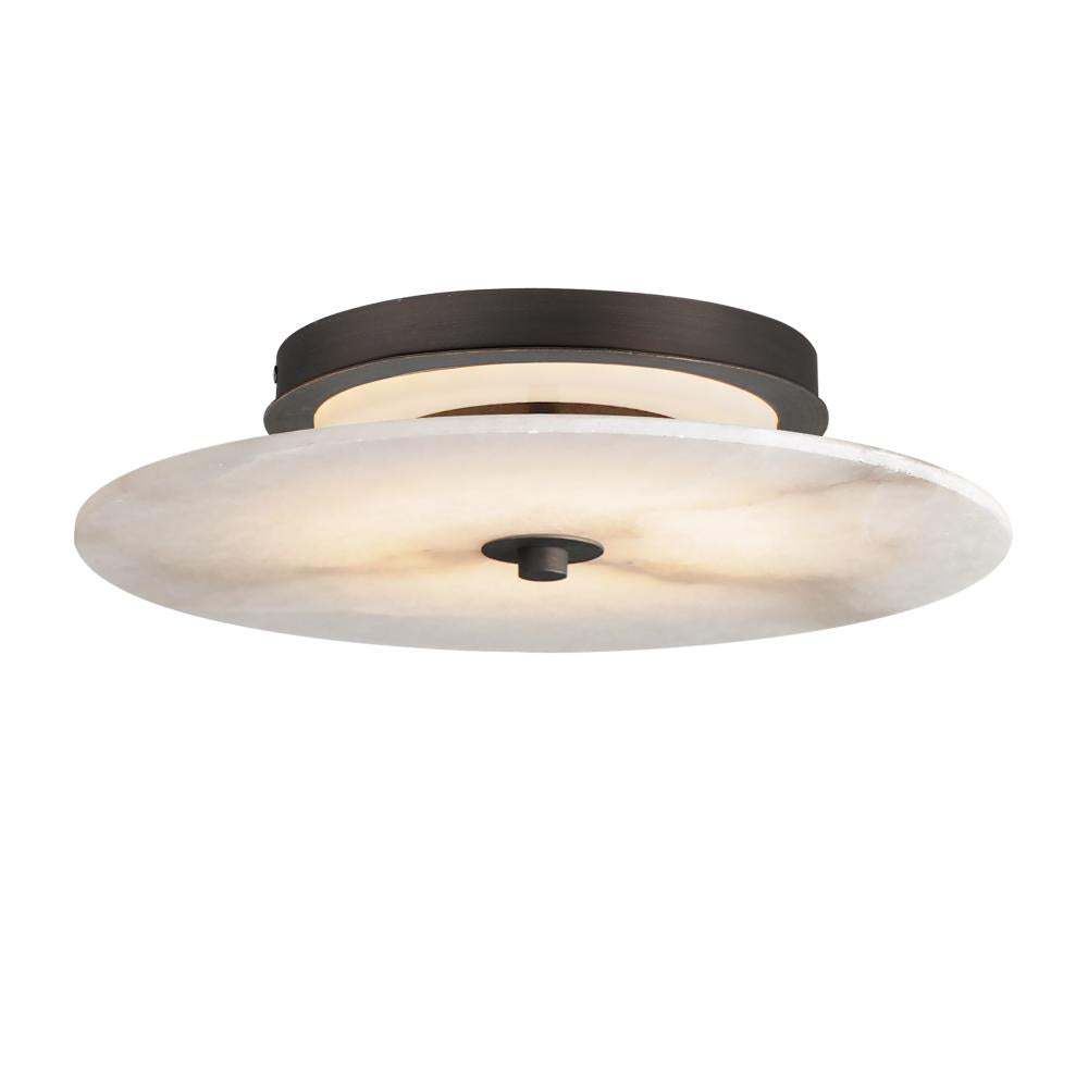 Maxim Lighting 18202WADBZ Quarry 15 Inch Flush Mount Light – Dark Bronze