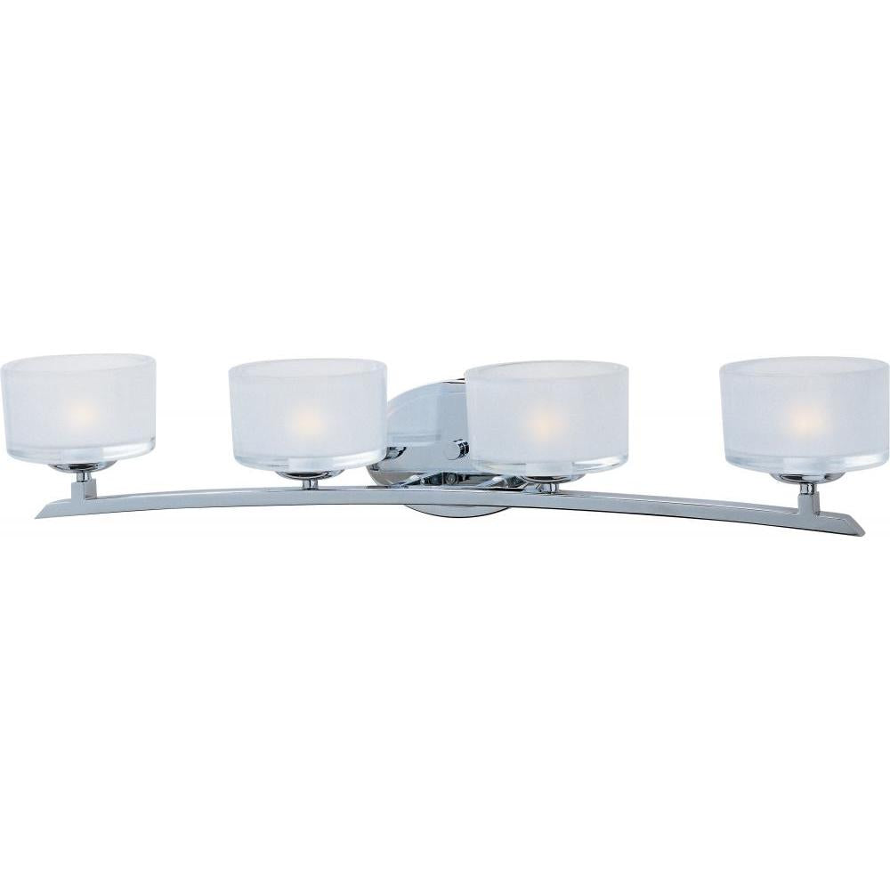 Maxim Lighting 19054FTPC Elle 29 Inch Bathroom Vanity - Polished Chrome