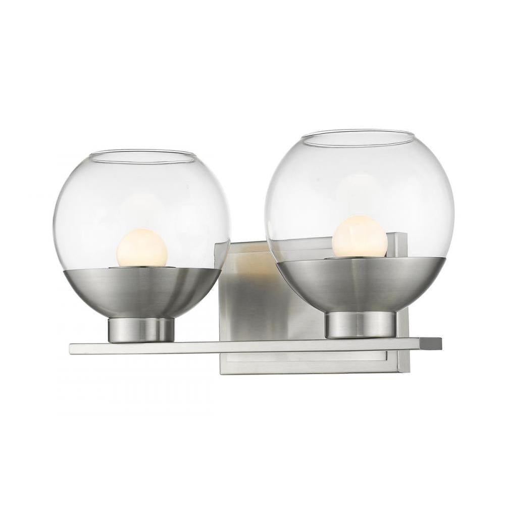 2 Light Vanity-Clear