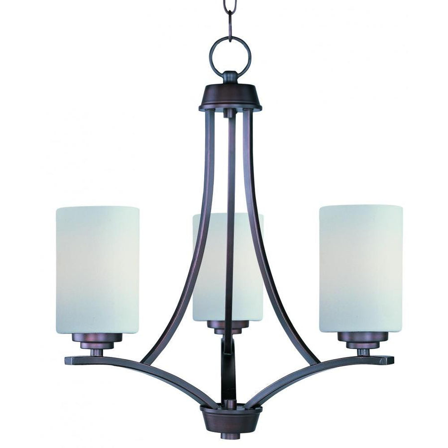 Maxim Lighting 20033SWOI Deven 18 Inch Mini Chandelier – Oil Rubbed Bronze