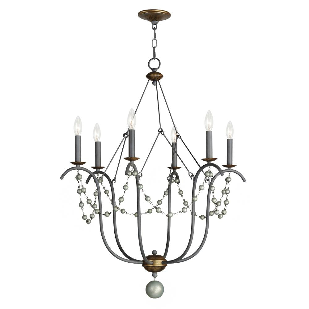 Maxim Lighting 20486GN Formosa 27 Inch Chandelier – Golden Noir