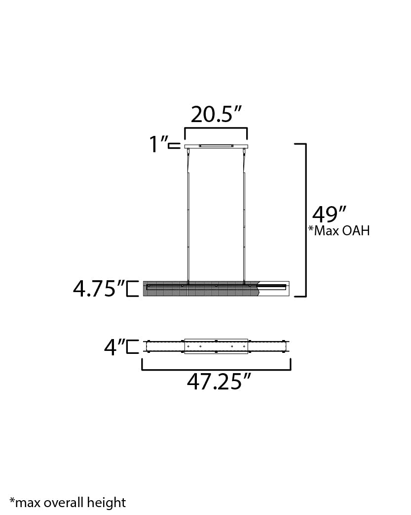 Spectre-Linear Pendant