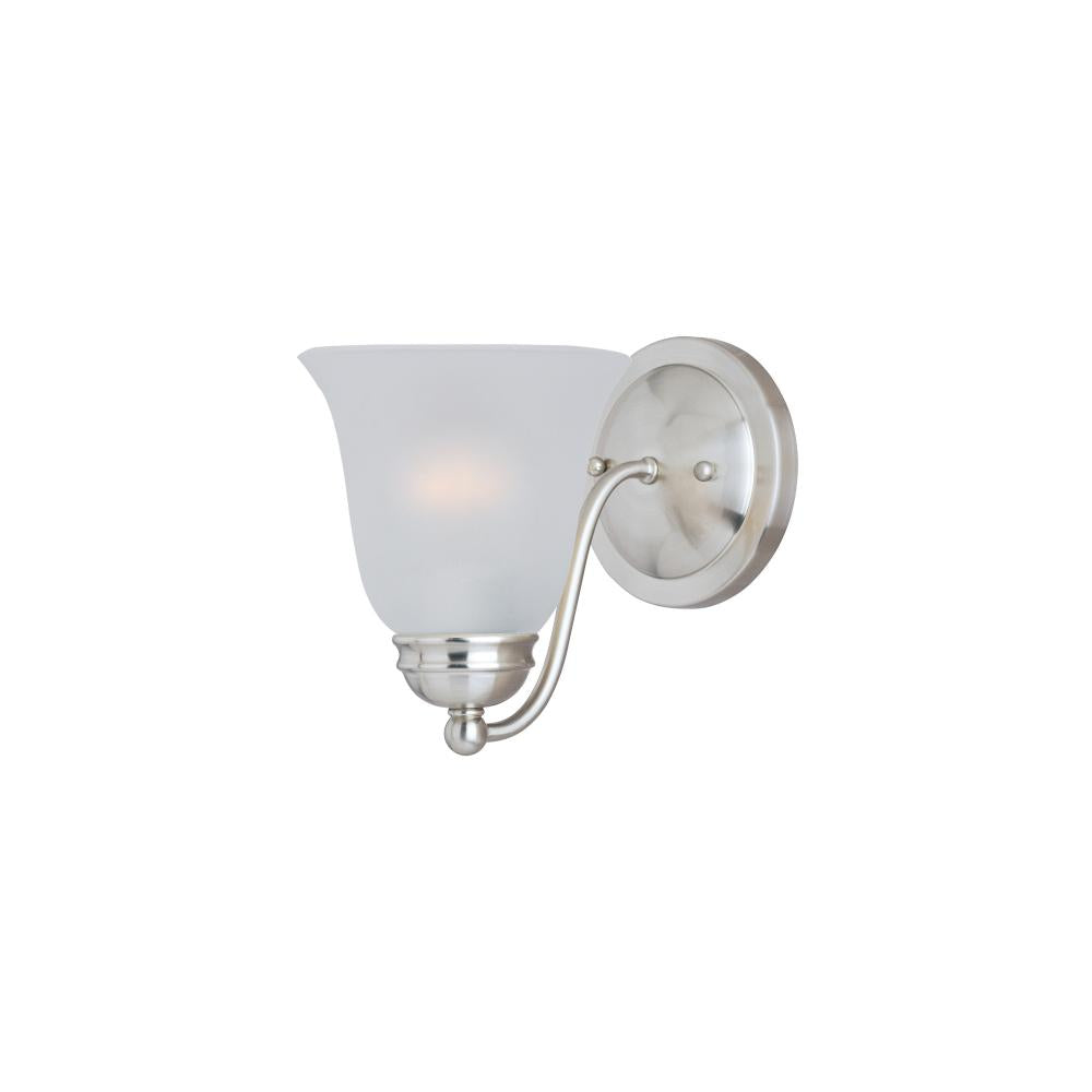 Maxim Lighting 2120FTSN Basix 6 Wall Sconce - Satin Nickel