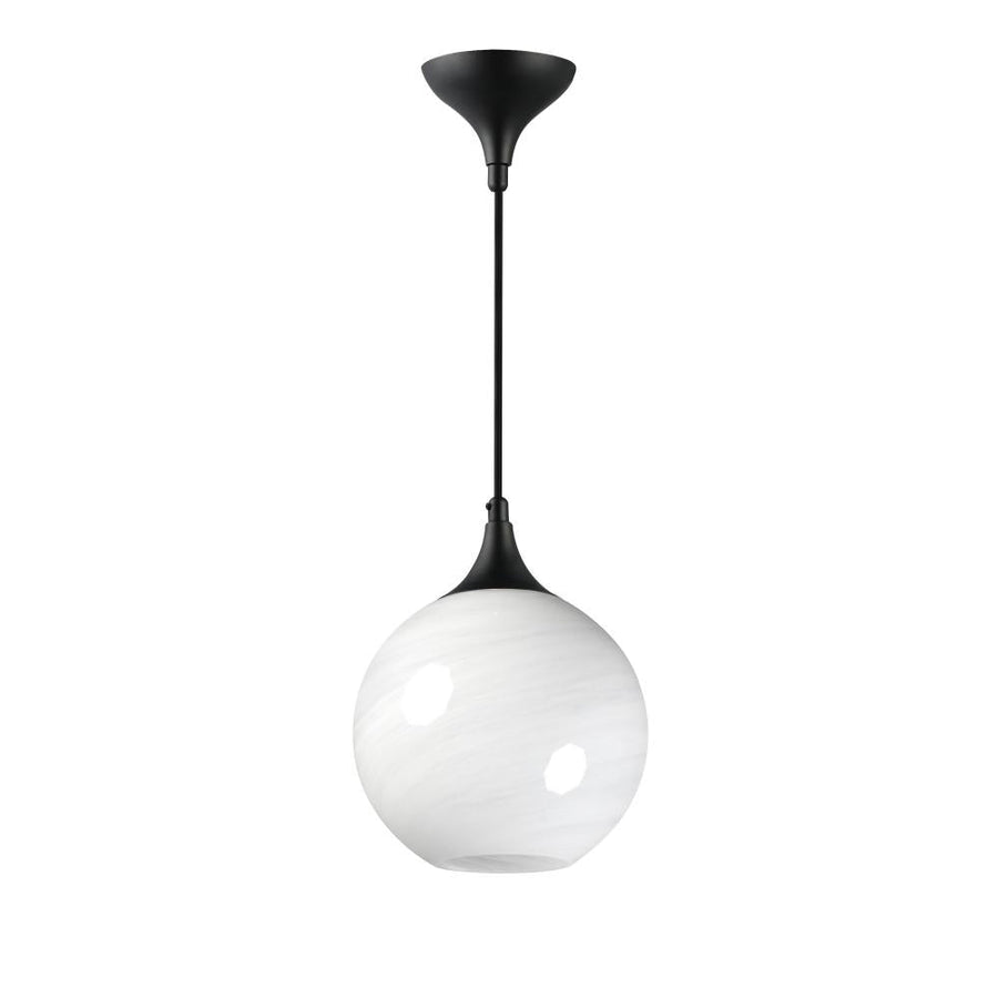 Maxim Lighting 21226MRBK Neve 9 Inch Semi Flush Mount Light – Black