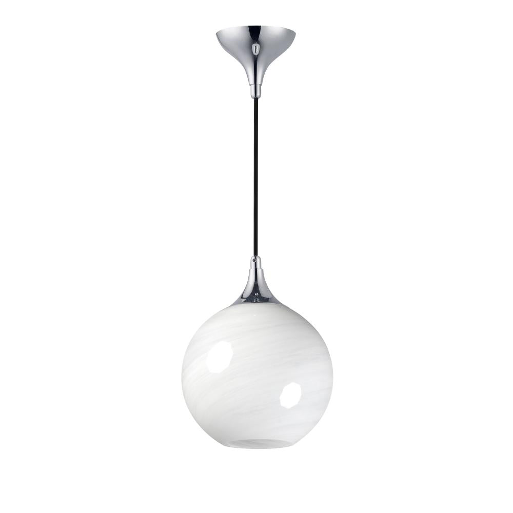 Maxim Lighting 21226MRPC Neve 9 Inch Semi Flush Mount Light – Polished Chrome
