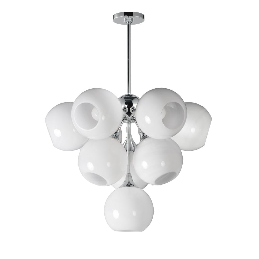 Maxim Lighting 21228MRPC Neve 27.5 Inch 10 Light Pendant – Polished Chrome