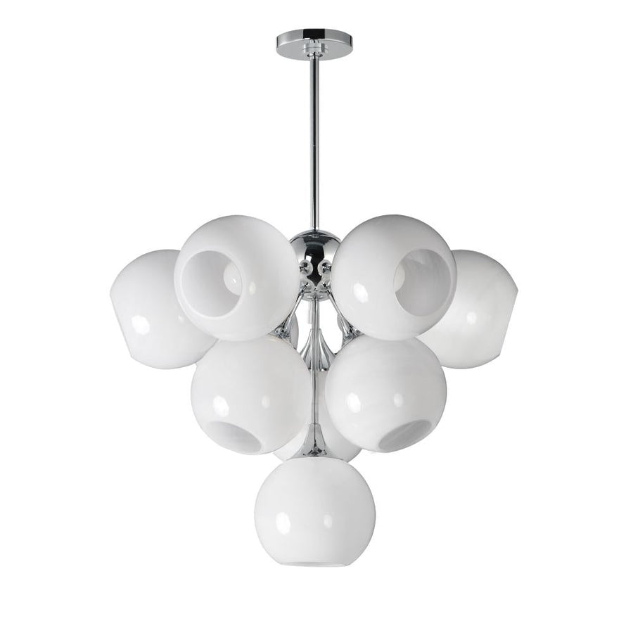 Maxim Lighting 21228MRPC Neve 27.5 Inch 10 Light Pendant – Polished Chrome