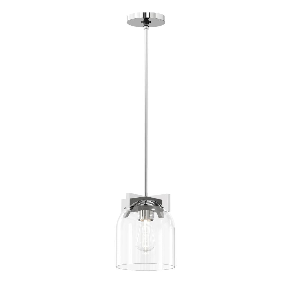 Maxim Lighting 21230CLPC Scoop 8 Inch Semi Flush Mount Light – Polished Chrome