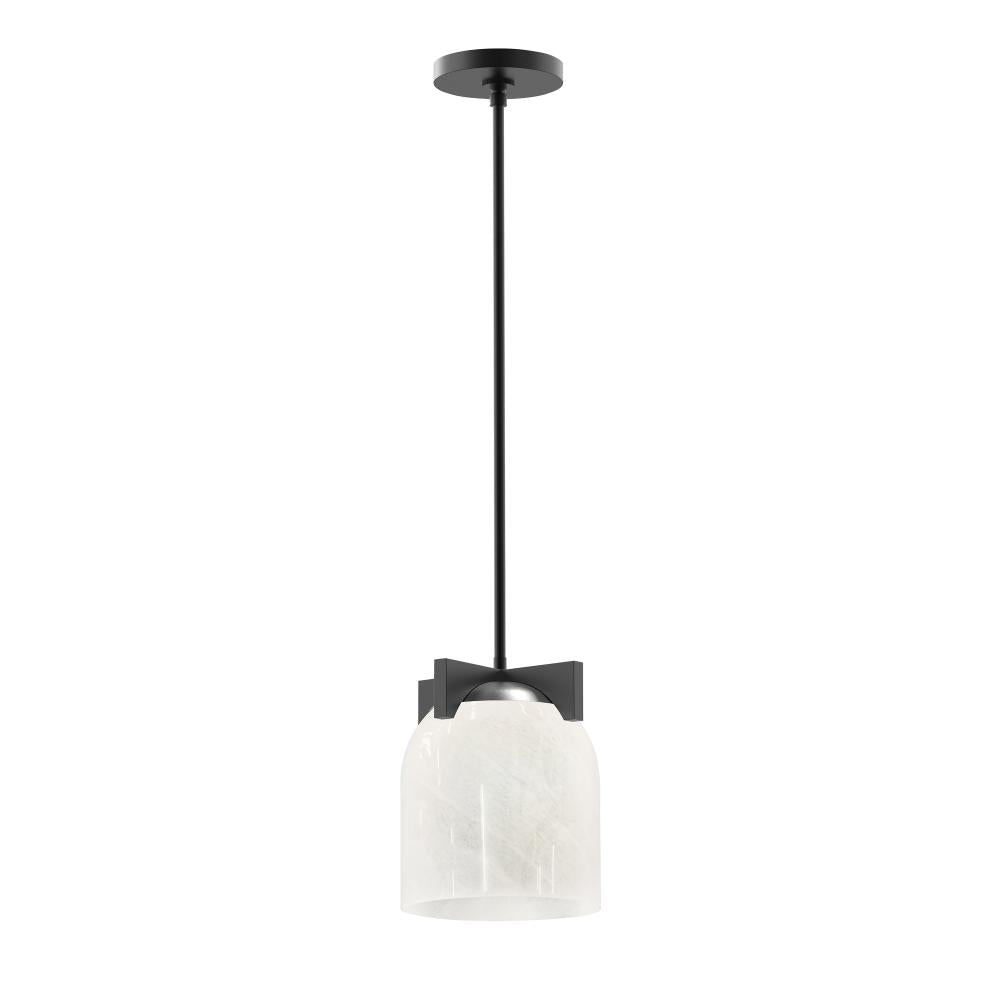 Maxim Lighting 21230MRBK Scoop 8 Inch Semi Flush Mount Light – Black