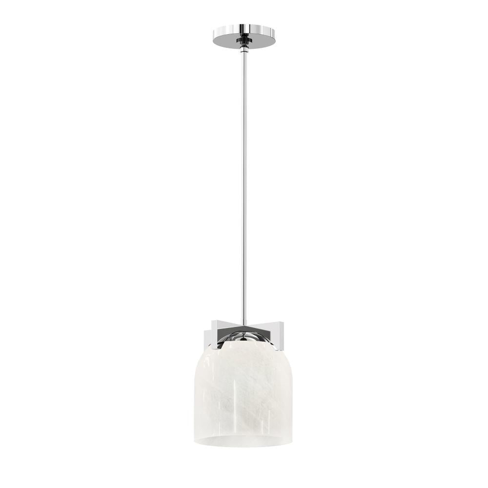 Maxim Lighting 21230MRPC Scoop 8 Inch Semi Flush Mount Light – Polished Chrome