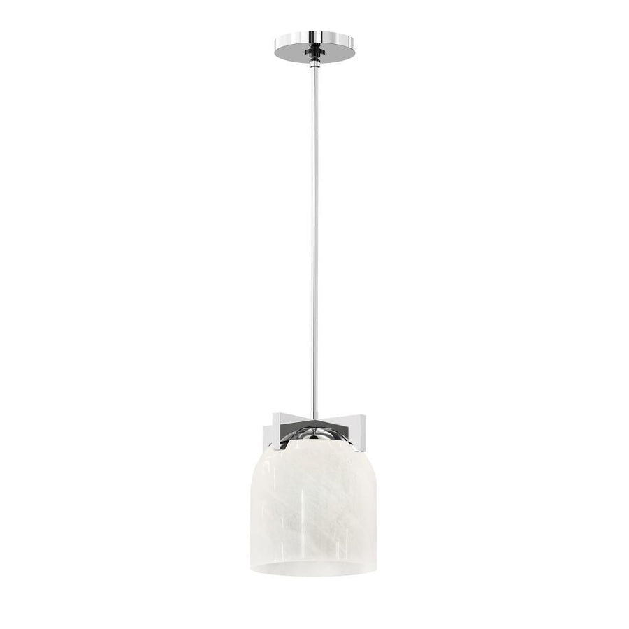 Maxim Lighting 21230MRPC Scoop 8 Inch Semi Flush Mount Light – Polished Chrome