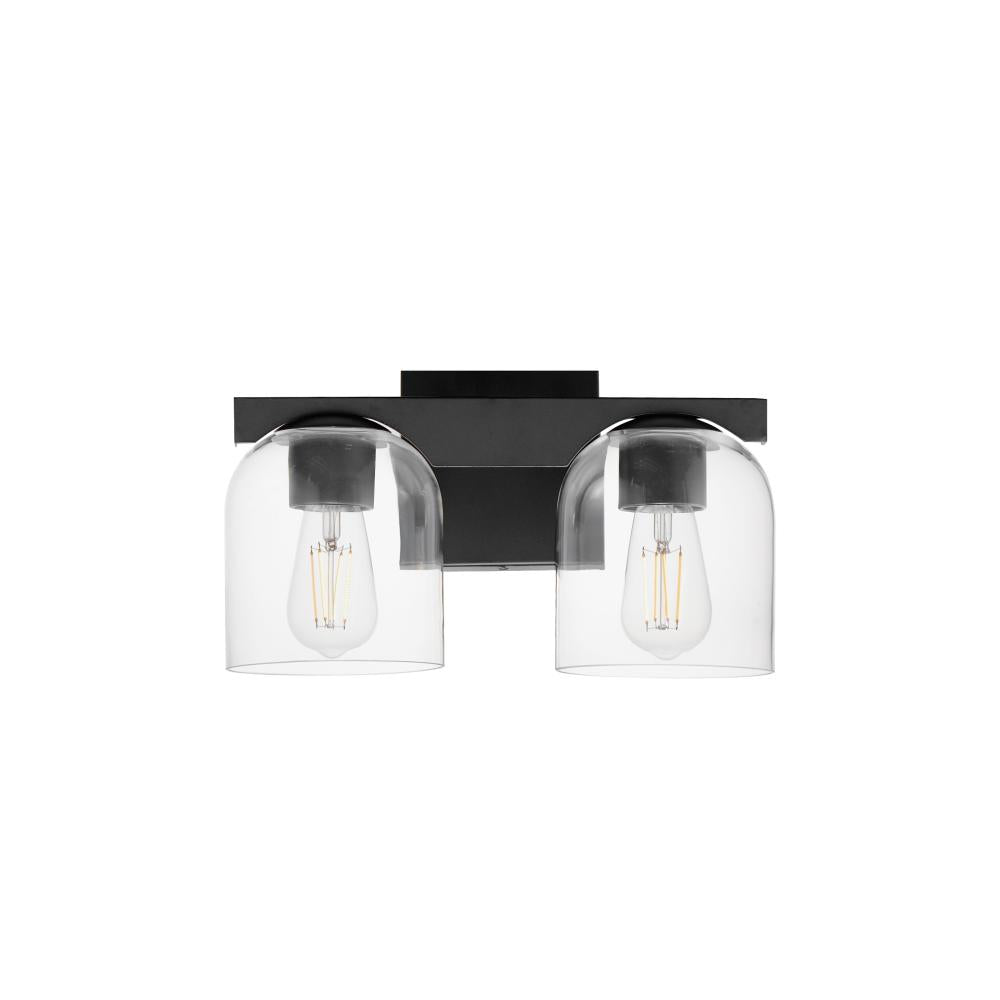 Maxim Lighting 21232CLBK Scoop 13.5 Inch Bathroom Vanity - Black