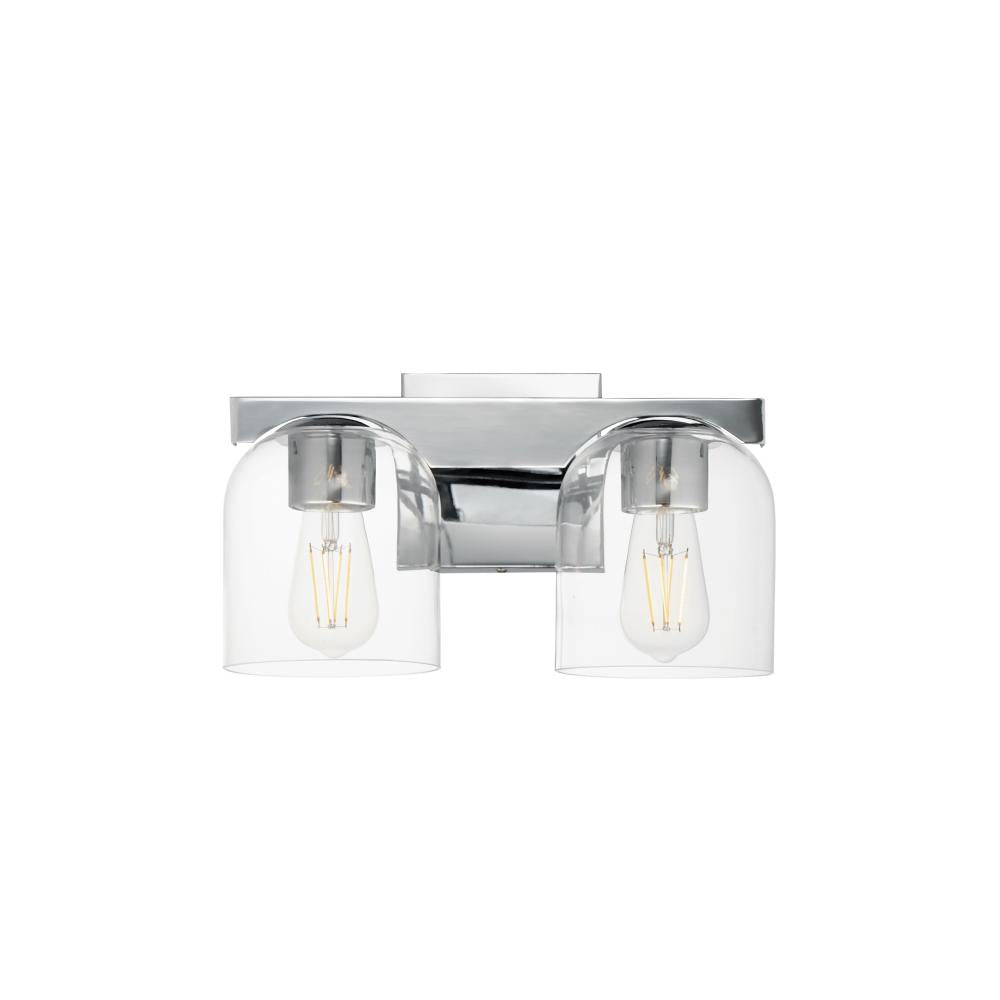 Maxim Lighting 21232CLPC Scoop 13.5 Inch Bathroom Vanity - Polished Chrome