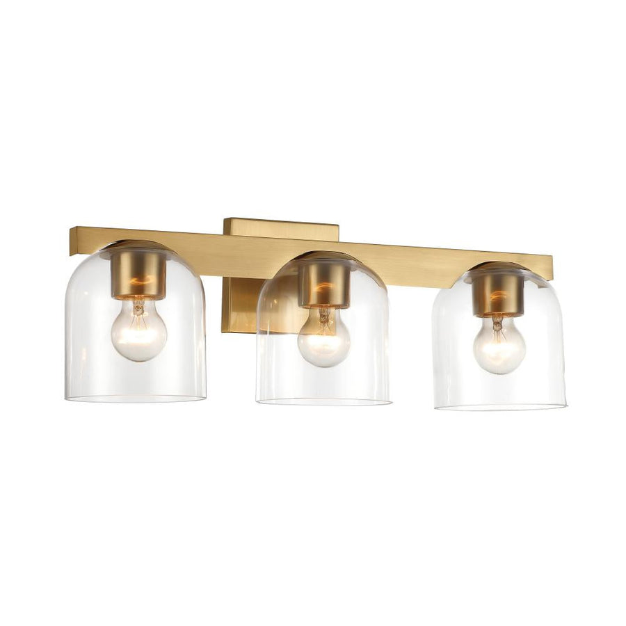 Maxim Lighting 21233CLNAB Scoop 21.5 Inch Bathroom Vanity - Natural Aged Brass
