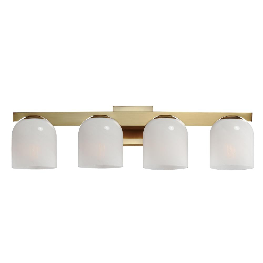 Maxim Lighting 21234MRNAB Scoop 29.5 Inch Bathroom Vanity - Natural Aged Brass