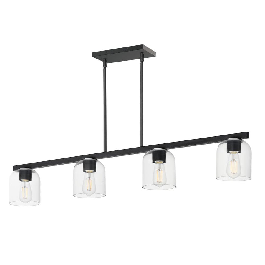 Maxim Lighting 21236CLBK Scoop 46 Inch Linear Pendant – Black