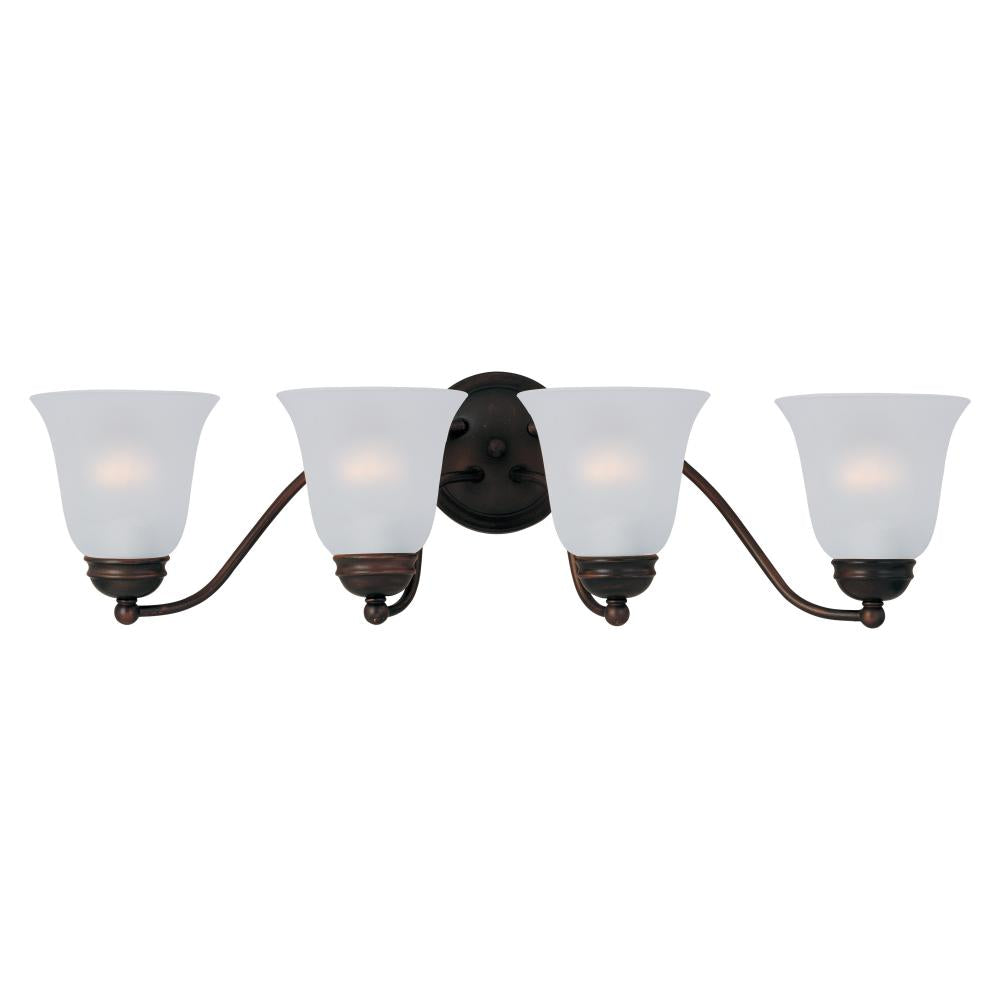 Maxim Lighting 2123FTOI Basix 27.5 Inch Bathroom Vanity - Oil Rubbed Bronze