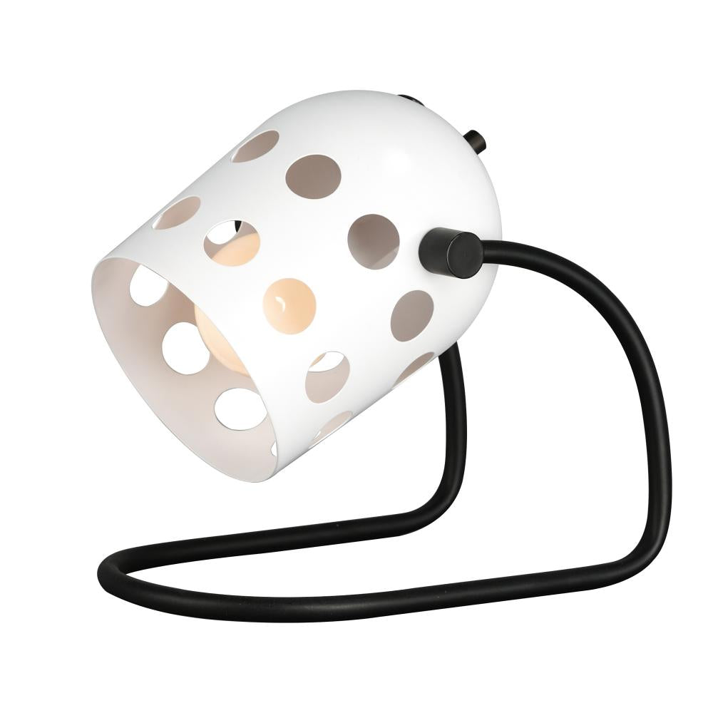 Maxim Lighting 21248WTBK Dottie Desk Lamp 8.5 Inch – Black