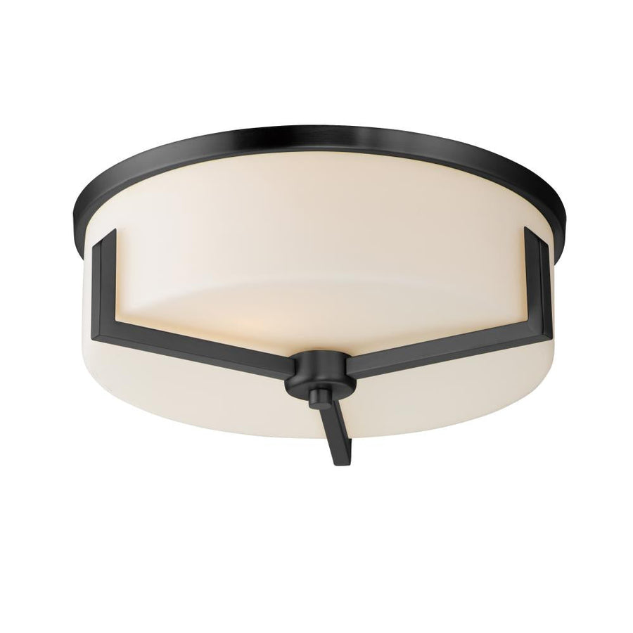 Maxim Lighting 21280SWBK Dart 14 Inch Flush Mount Light – Black