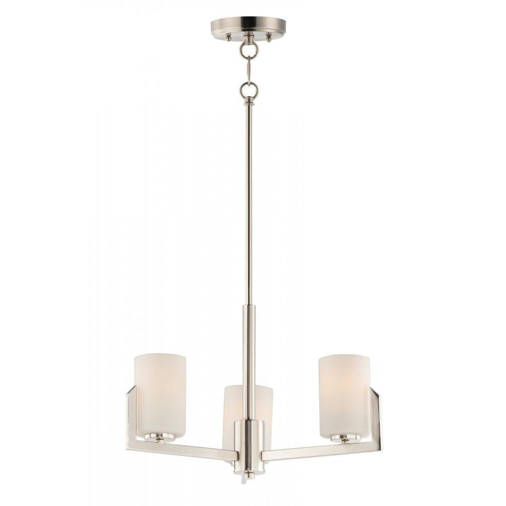 Maxim Lighting 21285SWSN Dart 22.25 Inch Mini Chandelier – Satin Nickel
