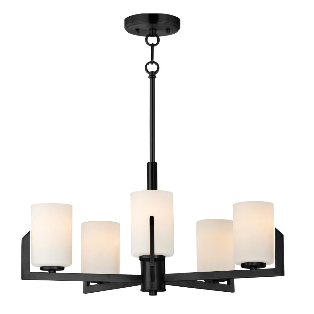 Maxim Lighting 21286SWBK Dart 26 Inch Chandelier – Black