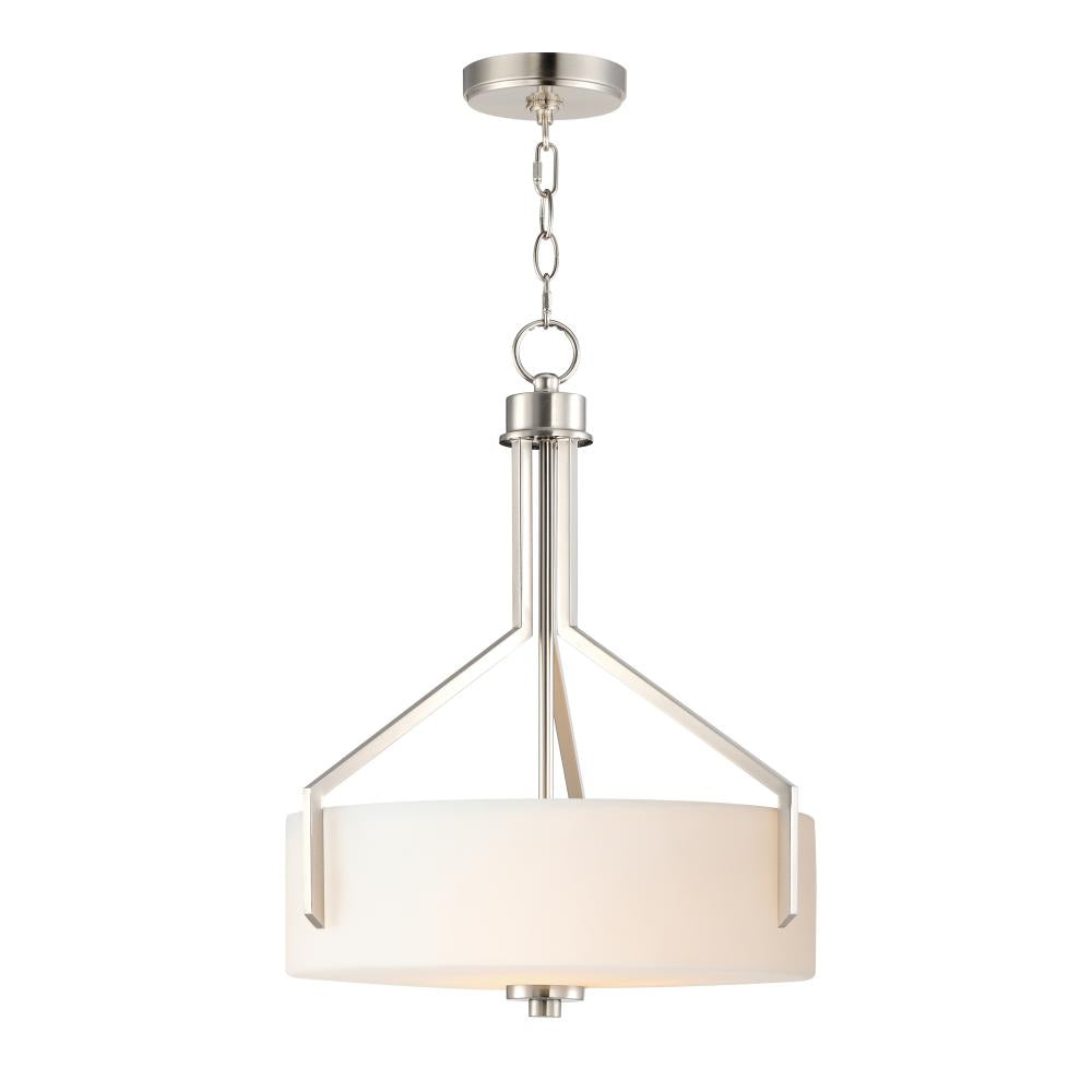 Maxim Lighting 21287SWSN Foyer 16.75 Inch Chandelier – Satin Nickel