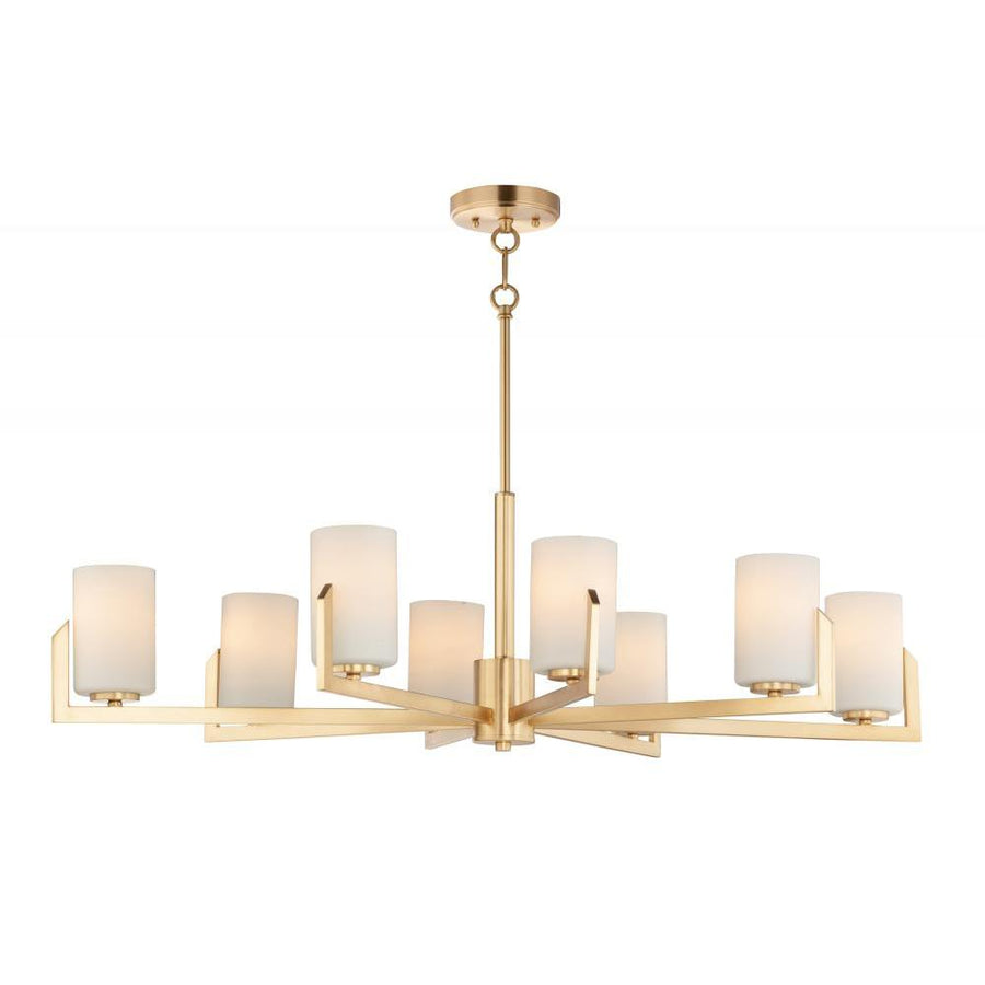 Maxim Lighting 21288SWSBR Dart 28 Inch Chandelier – Satin Brass