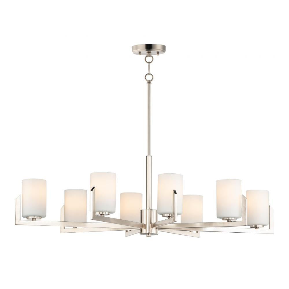 Maxim Lighting 21288SWSN Dart 28 Inch Chandelier – Satin Nickel