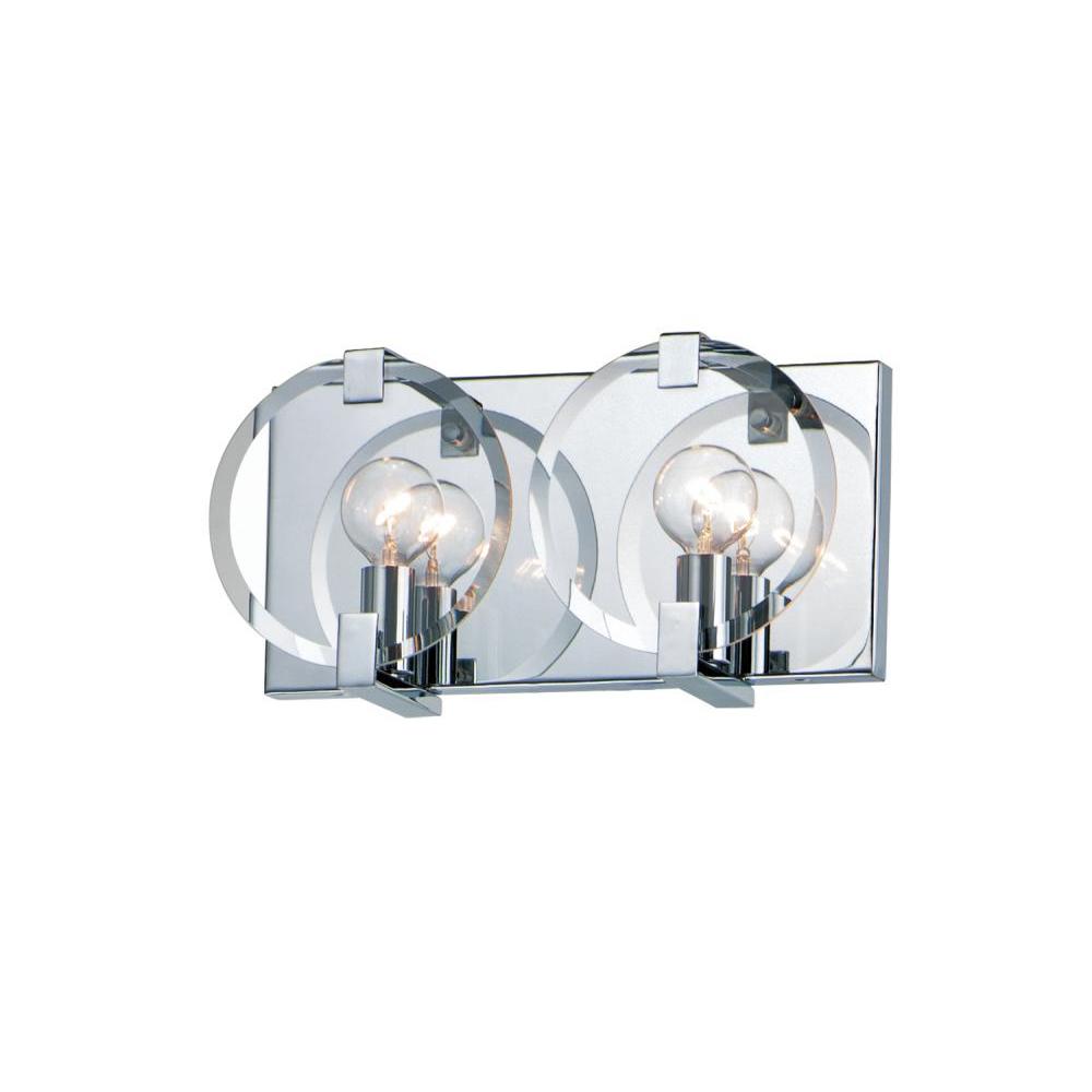 Maxim Lighting 21292CLPC Looking 12.25 Glass Wall Sconce - Polished Chrome