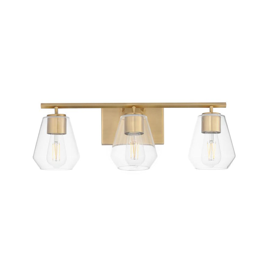 Maxim Lighting 21333CLNAB Geode 22.5 Inch Bathroom Vanity - Natural Aged Brass