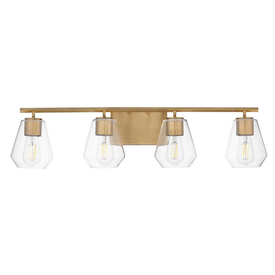 Maxim Lighting 21334CLNAB Geode 31.25 Inch Bathroom Vanity - Natural Aged Brass