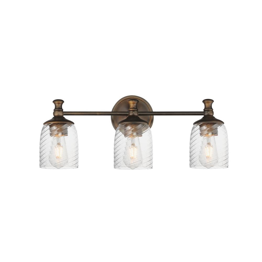 Maxim Lighting 21353CRANB Swirl 23 Inch Bathroom Vanity - Antique Bronze