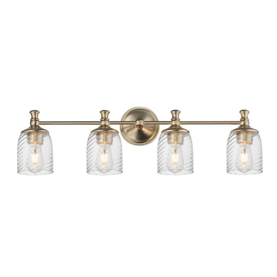 Maxim Lighting 21354CRSCH Swirl 32.5 Inch Bathroom Vanity - Satin Champagne
