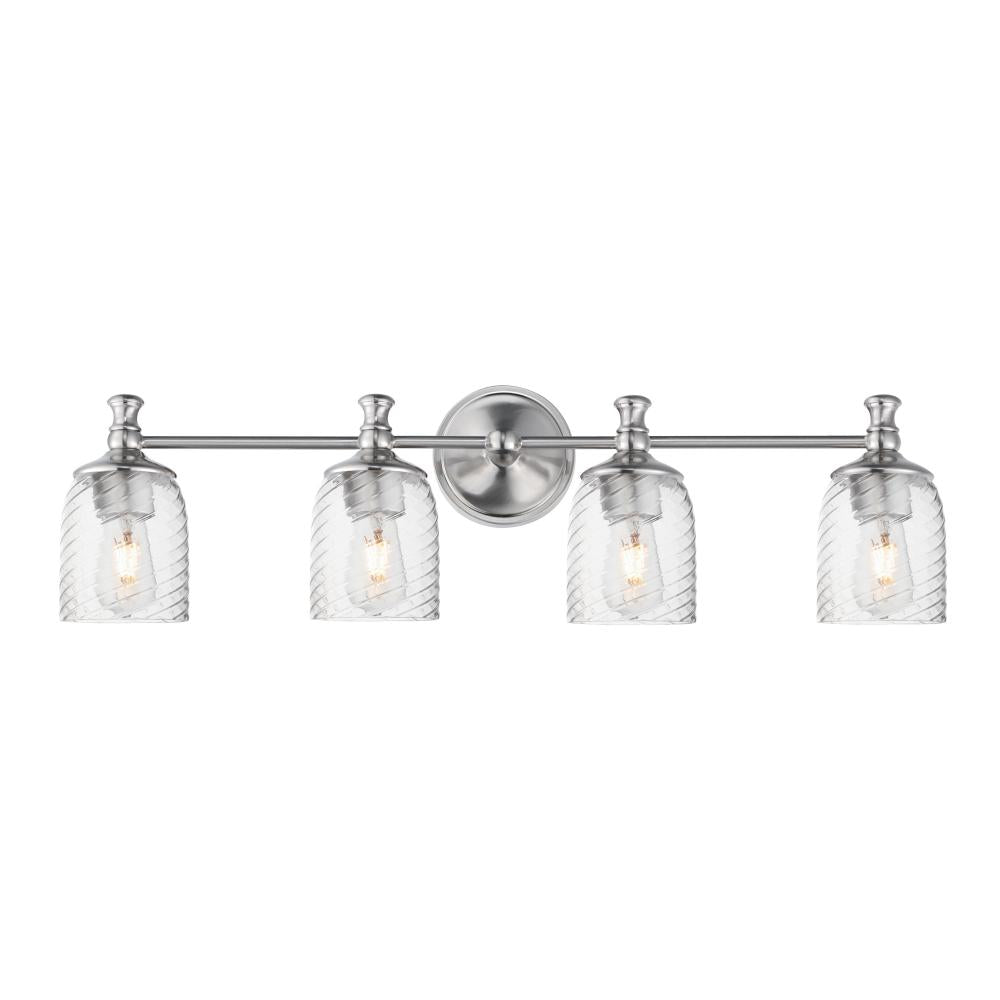 Maxim Lighting 21354CRSN Swirl 32.5 Inch Bathroom Vanity - Satin Nickel