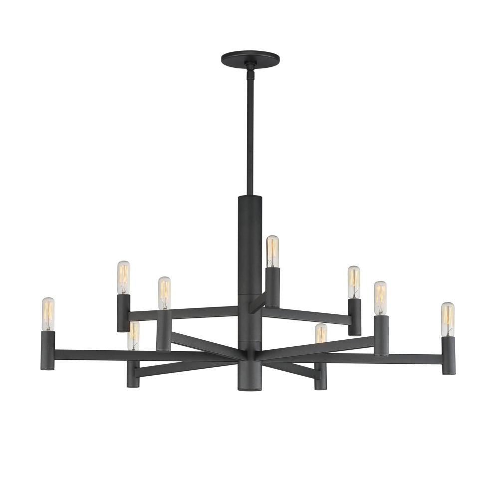 Maxim Lighting 21369BK Emana 33.5 Inch Chandelier – Black