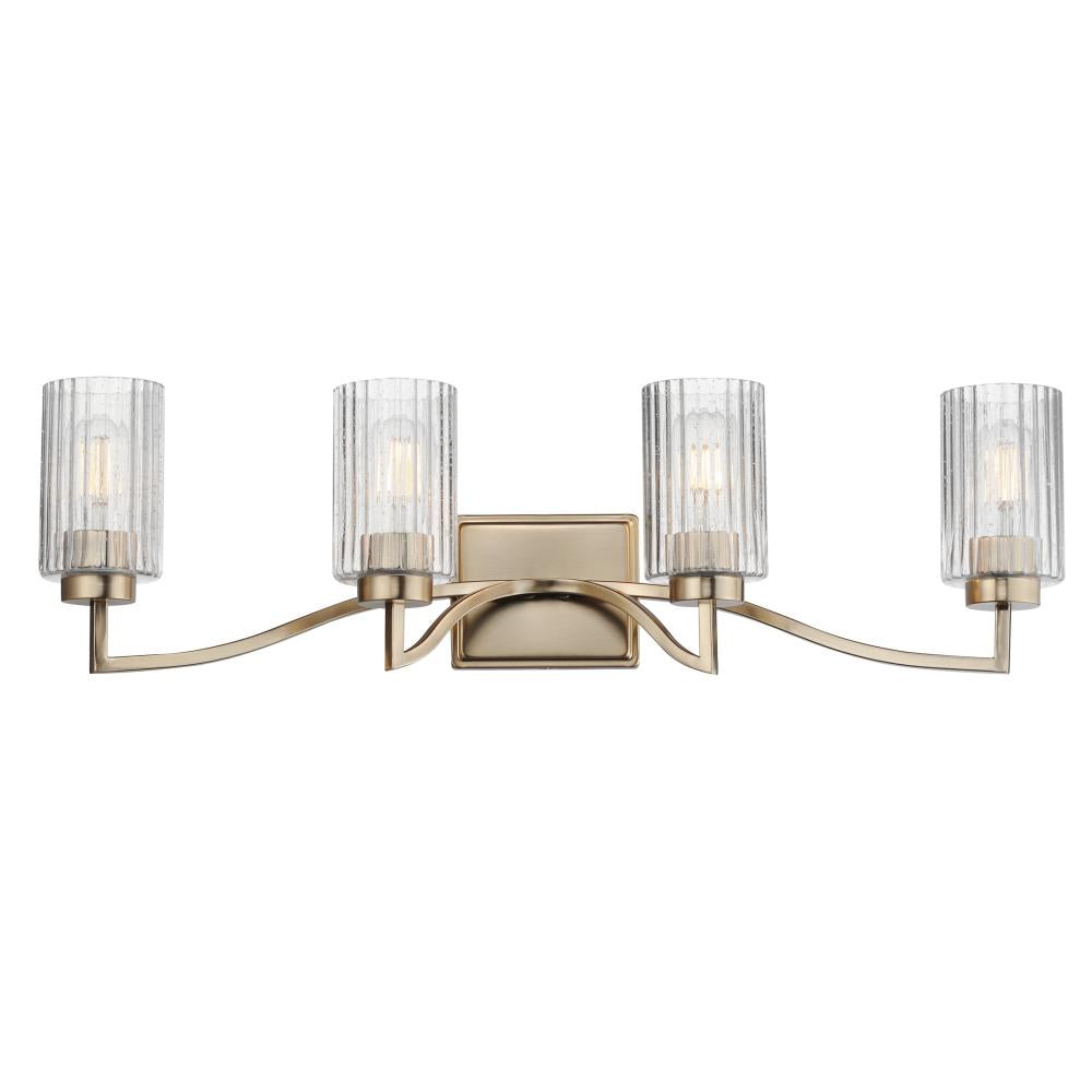 Maxim Lighting 21374CRSCH Rigata 32.25 Inch Bathroom Vanity - Satin Champagne