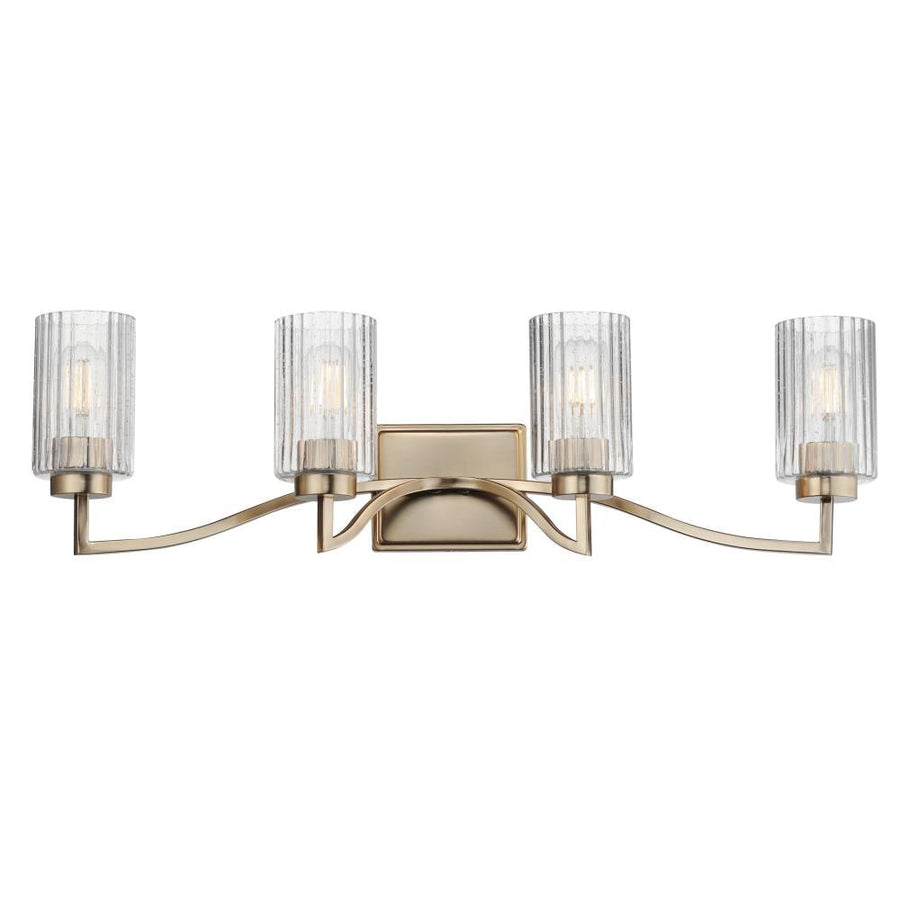 Maxim Lighting 21374CRSCH Rigata 32.25 Inch Bathroom Vanity - Satin Champagne