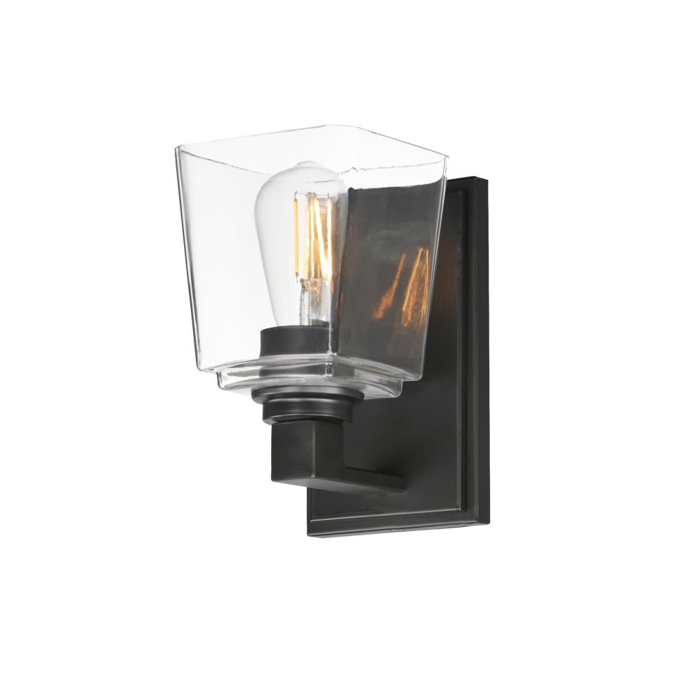 Maxim Lighting 21381CLBK Cubos 4.75 Inch Bathroom Vanity - Black
