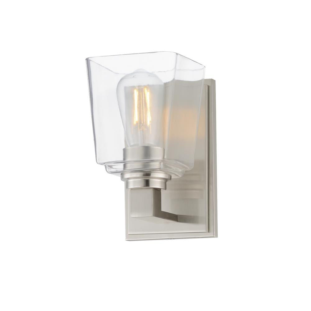 Maxim Lighting 21381CLSN Cubos 4.75 Wall Sconce - Satin Nickel